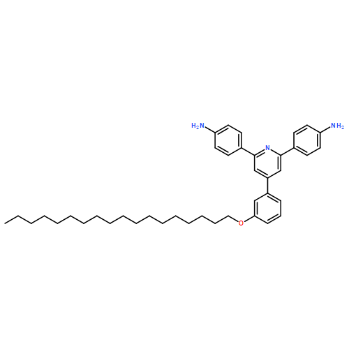 Benzenamine, 4,4'-[4-[3-(octadecyloxy)phenyl]-2,6-pyridinediyl]bis-