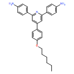 Benzenamine, 4,4'-[4-[4-(hexyloxy)phenyl]-2,6-pyridinediyl]bis-