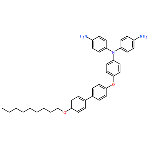1,4-Benzenediamine, N1-(4-aminophenyl)-N1-[4-[[4'-(nonyloxy)[1,1'-biphenyl]-4-yl]oxy]phenyl]-