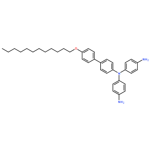 1,4-Benzenediamine, N1-(4-aminophenyl)-N1-[4'-(dodecyloxy)[1,1'-biphenyl]-4-yl]-