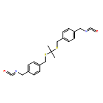 Benzene, 1,1'-[(1-methylethylidene)bis(thiomethylene)]bis[4-(isocyanatomethyl)-