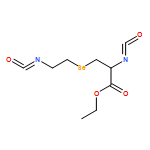 Propanoic acid, 2-isocyanato-3-[(2-isocyanatoethyl)seleno]-, ethyl ester, (2R)-