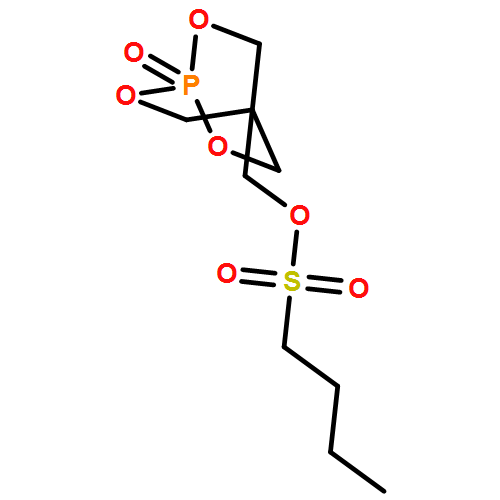 1-Butanesulfonic acid, (1-oxido-2,6,7-trioxa-1-phosphabicyclo[2.2.2]oct-4-yl)methyl ester