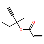 2-Propenoic acid, 1-ethyl-1-methyl-2-propyn-1-yl ester