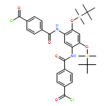 Benzoyl chloride, 4,4'-[[4,6-bis[[(1,1-dimethylethyl)dimethylsilyl]oxy]-1,3-phenylene]bis(iminocarbonyl)]bis-