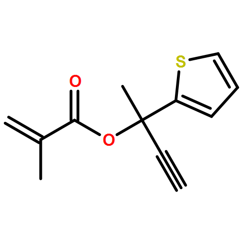 2-Propenoic acid, 2-methyl-, 1-methyl-1-(2-thienyl)-2-propyn-1-yl ester