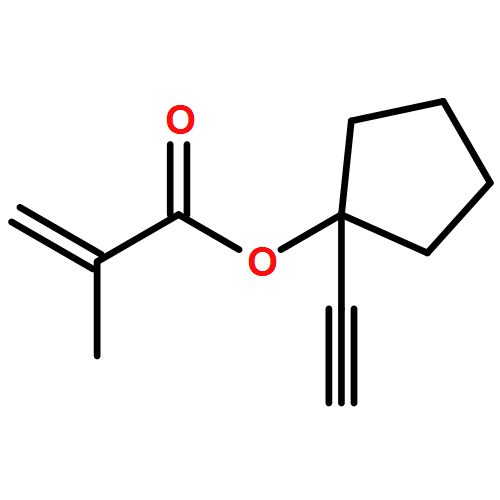 2-Propenoic acid, 2-methyl-, 1-ethynylcyclopentyl ester