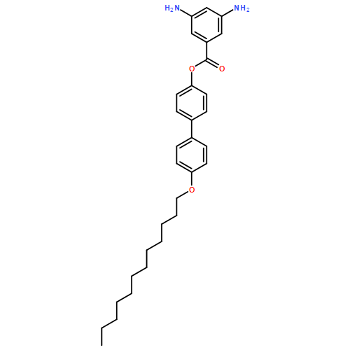 Benzoic acid, 3,5-diamino-, 4'-(dodecyloxy)[1,1'-biphenyl]-4-yl ester