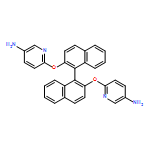 3-Pyridinamine, 6,6'-[[1,1'-binaphthalene]-2,2'-diylbis(oxy)]bis-