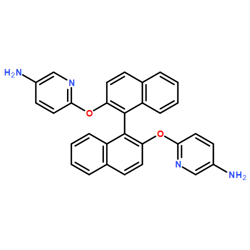 3-Pyridinamine, 6,6'-[[1,1'-binaphthalene]-2,2'-diylbis(oxy)]bis-
