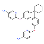3-Pyridinamine, 6,6'-[cyclohexylidenebis(4,1-phenyleneoxy)]bis-