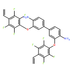 [1,1'-Biphenyl]-4,4'-diamine, 3,3'-bis(4-ethenyl-2,3,5,6-tetrafluorophenoxy)-