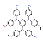 1,3,5-Benzenetriamine, N1,N3,N5-tris(4-aminophenyl)-N1,N3,N5-tris(4-methoxyphenyl)-