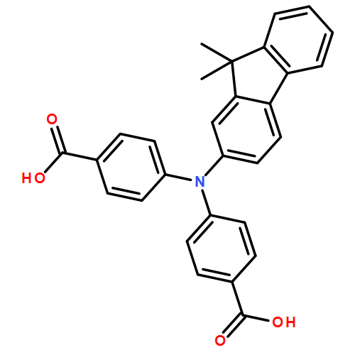 Benzoic acid, 4,4'-[(9,9-dimethyl-9H-fluoren-2-yl)imino]bis-