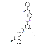 1,3-Benzenedicarboxamide, 5-butoxy-N1,N3-bis[4-(2-cyano-2-phenylethenyl)phenyl]-