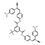 1,3-Benzenedicarboxamide, N1,N3-bis[4-[2-cyano-2-[4-(dimethylamino)phenyl]ethenyl]phenyl]-5-(1,1-dimethylethyl)-