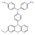 1,4-Benzenediamine, N1-(4-aminophenyl)-N1-[4-(3-ethyl-10H-phenoxazin-10-yl)phenyl]-