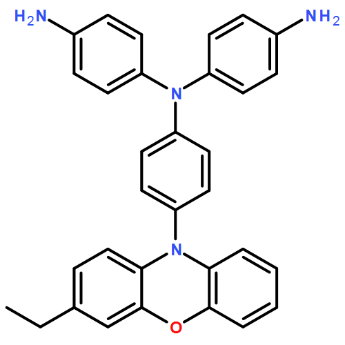 1,4-Benzenediamine, N1-(4-aminophenyl)-N1-[4-(3-ethyl-10H-phenoxazin-10-yl)phenyl]-