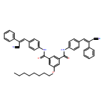 1,3-Benzenedicarboxamide, N1-[4-[(1Z)-2-cyano-2-phenylethenyl]phenyl]-5-(octyloxy)-