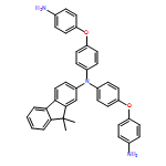 9H-Fluoren-2-amine, N,N-bis[4-(4-aminophenoxy)phenyl]-9,9-dimethyl-