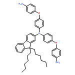 9H-Fluoren-2-amine, N,N-bis[4-(4-aminophenoxy)phenyl]-9,9-dihexyl-