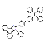 1H-Phenanthro[9,10-d]imidazole, 1-phenyl-2-[4'-(1,2,2-triphenylethenyl)[1,1'-biphenyl]-4-yl]-