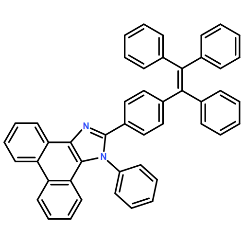 1H-Phenanthro[9,10-d]imidazole, 1-phenyl-2-[4-(1,2,2-triphenylethenyl)phenyl]-