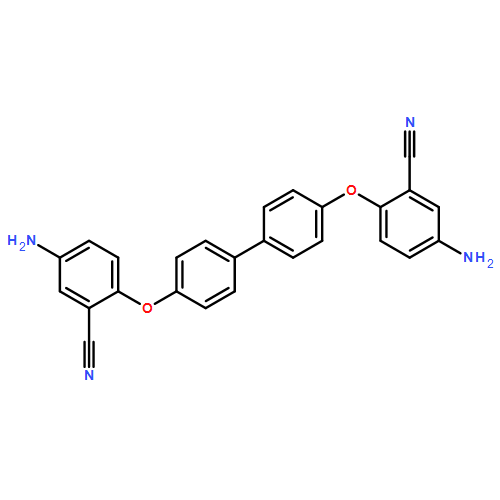 Benzonitrile, 2,2'-[[1,1'-biphenyl]-4,4'-diylbis(oxy)]bis[5-amino-