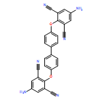 1,3-Benzenedicarbonitrile, 2,2'-[[1,1'-biphenyl]-4,4'-diylbis(oxy)]bis[5-amino-