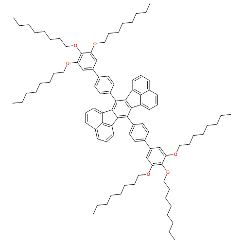 Acenaphtho[1,2-k]fluoranthene, 7,14-bis[3',4',5'-tris(octyloxy)[1,1'-biphenyl]-4-yl]-