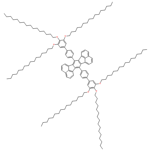 Acenaphtho[1,2-k]fluoranthene, 7,14-bis[3',4',5'-tris(hexadecyloxy)[1,1'-biphenyl]-4-yl]-