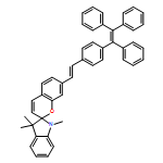 Spiro[2H-1-benzopyran-2,2'-[2H]indole], 1',3'-dihydro-1',3',3'-trimethyl-7-[2-[4-(1,2,2-triphenylethenyl)phenyl]ethenyl]-