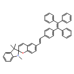 Spiro[2H-1-benzopyran-2,2'-[2H]indole], 1',3'-dihydro-1',3',3'-trimethyl-6-[2-[4-(1,2,2-triphenylethenyl)phenyl]ethenyl]-