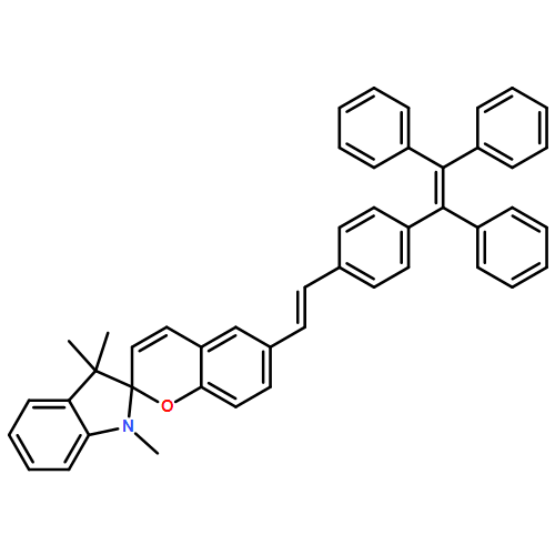 Spiro[2H-1-benzopyran-2,2'-[2H]indole], 1',3'-dihydro-1',3',3'-trimethyl-6-[2-[4-(1,2,2-triphenylethenyl)phenyl]ethenyl]-