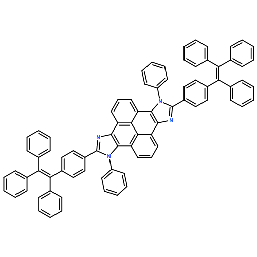 Pyreno[4,5-d:9,10-d']diimidazole, 4,10-dihydro-4,10-diphenyl-5,11-bis[4-(1,2,2-triphenylethenyl)phenyl]-