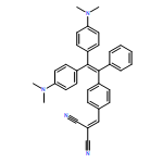 Propanedinitrile, 2-[[4-[2,2-bis[4-(dimethylamino)phenyl]-1-phenylethenyl]phenyl]methylene]-