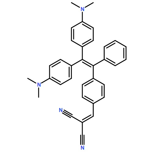 Propanedinitrile, 2-[[4-[2,2-bis[4-(dimethylamino)phenyl]-1-phenylethenyl]phenyl]methylene]-