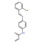 2-Propenamide, N-[4-[[(2-hydroxyphenyl)methylene]amino]phenyl]-