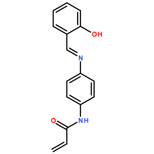 2-Propenamide, N-[4-[[(2-hydroxyphenyl)methylene]amino]phenyl]-