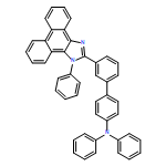 [1,1'-Biphenyl]-4-amine, N,N-diphenyl-3'-(1-phenyl-1H-phenanthro[9,10-d]imidazol-2-yl)-