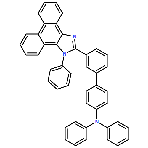 [1,1'-Biphenyl]-4-amine, N,N-diphenyl-3'-(1-phenyl-1H-phenanthro[9,10-d]imidazol-2-yl)-