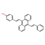 Phenol, 4-[2-[10-(2-phenylethenyl)-9-anthracenyl]ethenyl]-