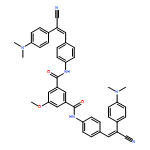 1,3-Benzenedicarboxamide, N1,N3-bis[4-[2-cyano-2-[4-(dimethylamino)phenyl]ethenyl]phenyl]-5-methoxy-