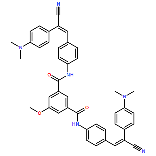 1,3-Benzenedicarboxamide, N1,N3-bis[4-[2-cyano-2-[4-(dimethylamino)phenyl]ethenyl]phenyl]-5-methoxy-