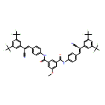 1,3-Benzenedicarboxamide, N1,N3-bis[4-[2-[3,5-bis(trifluoromethyl)phenyl]-2-cyanoethenyl]phenyl]-5-methoxy-