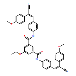 1,3-Benzenedicarboxamide, N1,N3-bis[4-[2-cyano-2-(4-methoxyphenyl)ethenyl]phenyl]-5-ethoxy-