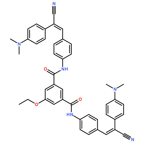 1,3-Benzenedicarboxamide, N1,N3-bis[4-[2-cyano-2-[4-(dimethylamino)phenyl]ethenyl]phenyl]-5-ethoxy-