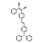 2-Butenedinitrile, 2-[4-[2-[4-(diphenylamino)phenyl]ethenyl]phenyl]-3-phenyl-