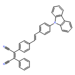 2-Butenedinitrile, 2-[4-[2-[4-(9H-carbazol-9-yl)phenyl]ethenyl]phenyl]-3-phenyl-