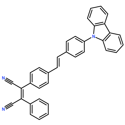 2-Butenedinitrile, 2-[4-[2-[4-(9H-carbazol-9-yl)phenyl]ethenyl]phenyl]-3-phenyl-